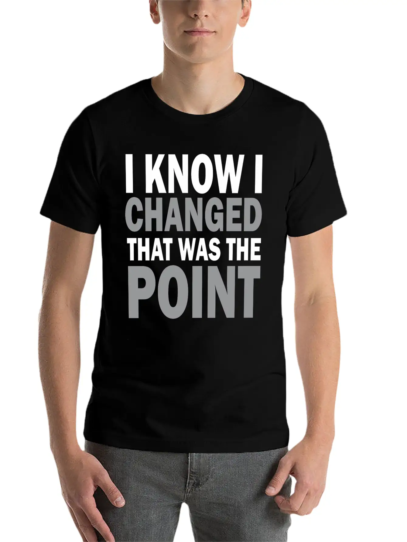 Attitude | Cool Saying Unisex Short Sleeve Soft Cotton T-Shirt – Casual Everyday Wear