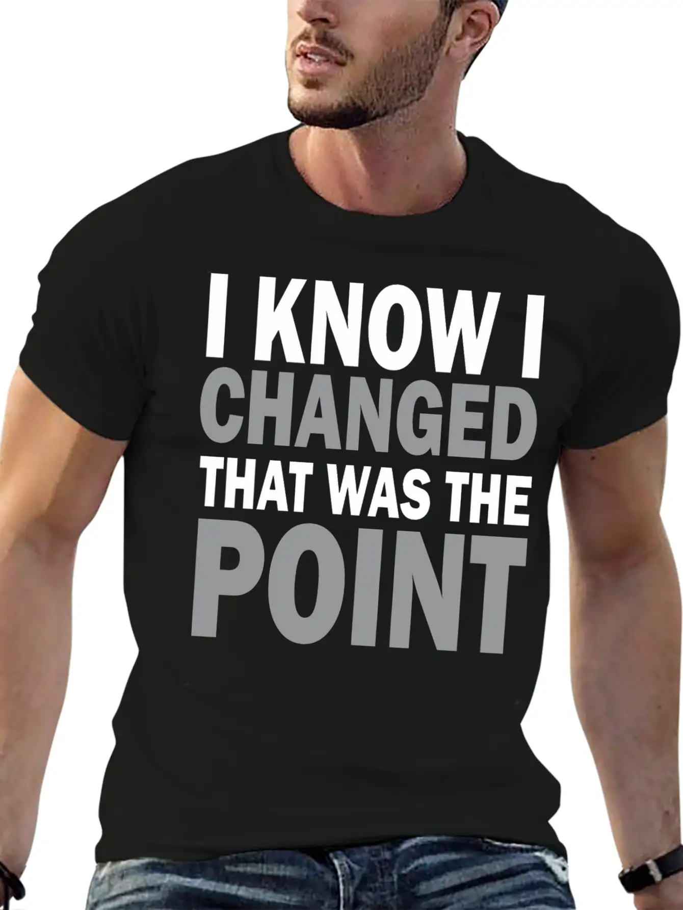Attitude | Cool Saying Unisex Short Sleeve Soft Cotton T-Shirt – Casual Everyday Wear