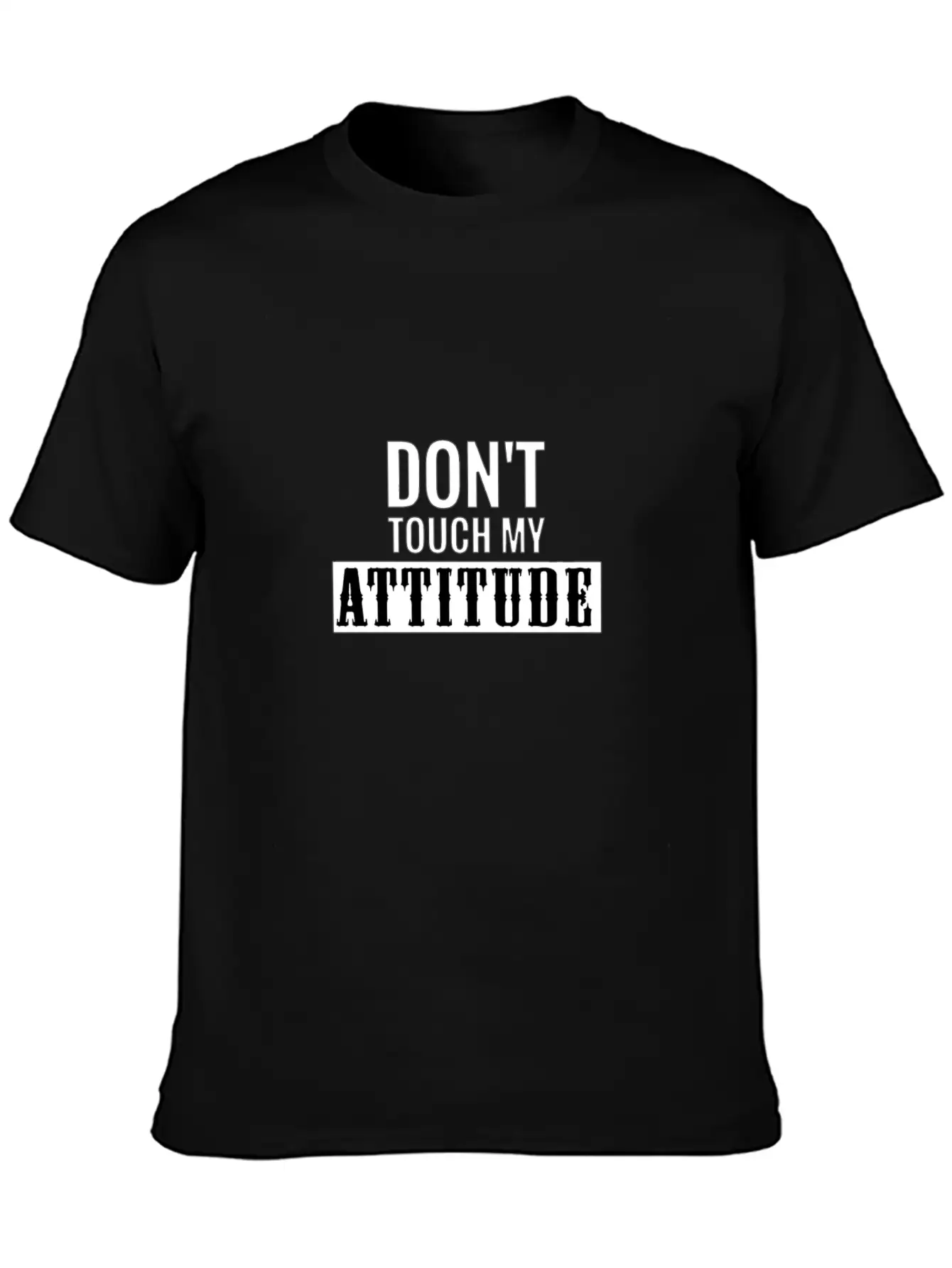 Attitude Essential Unisex Summer Tee – Soft Cotton Casual Fit