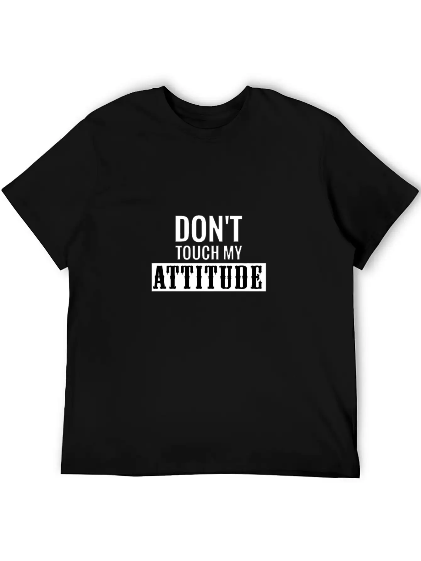 Attitude Essential Unisex Summer Tee – Soft Cotton Casual Fit
