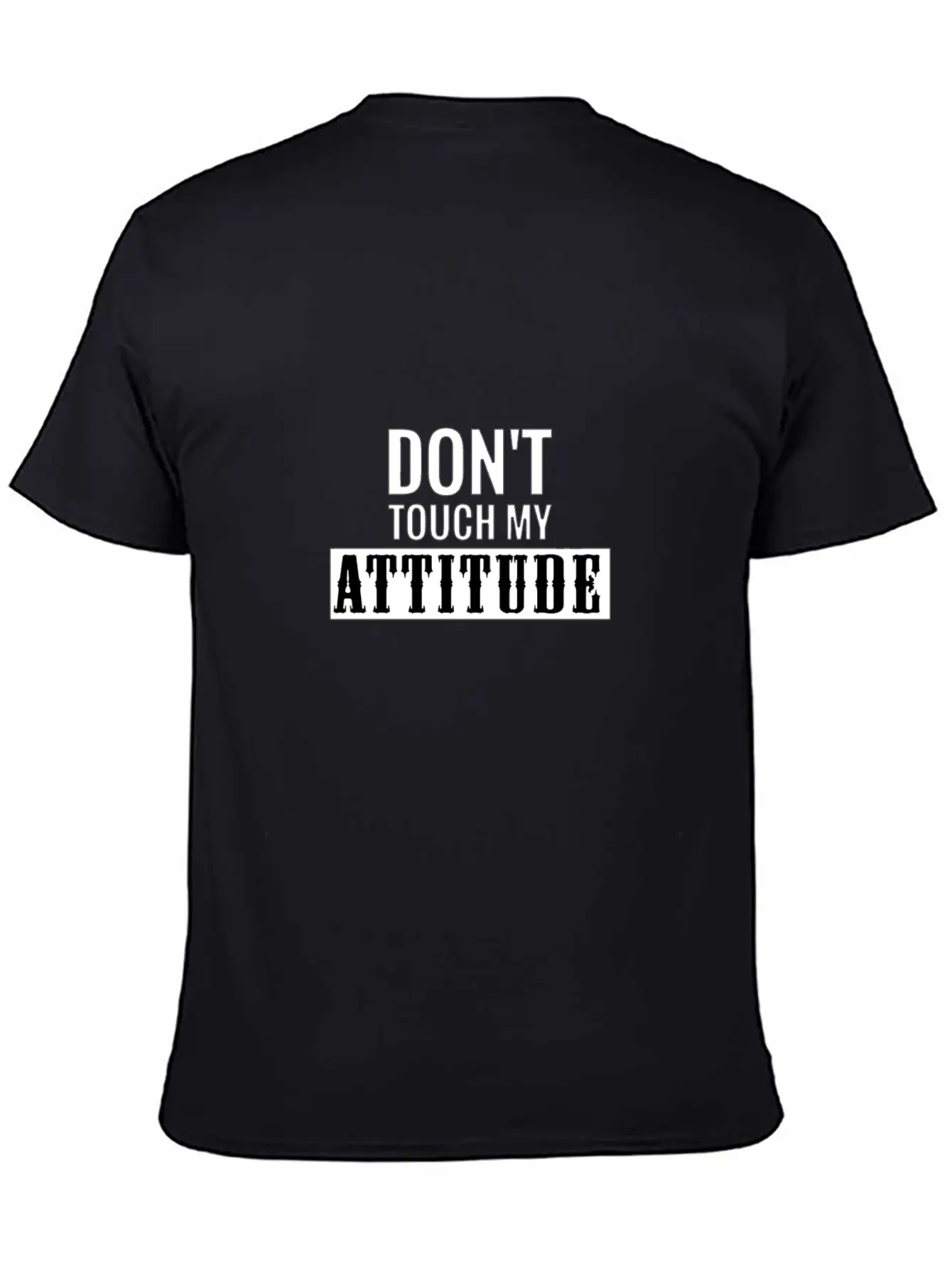 Attitude Essential Unisex Summer Tee – Soft Cotton Casual Fit