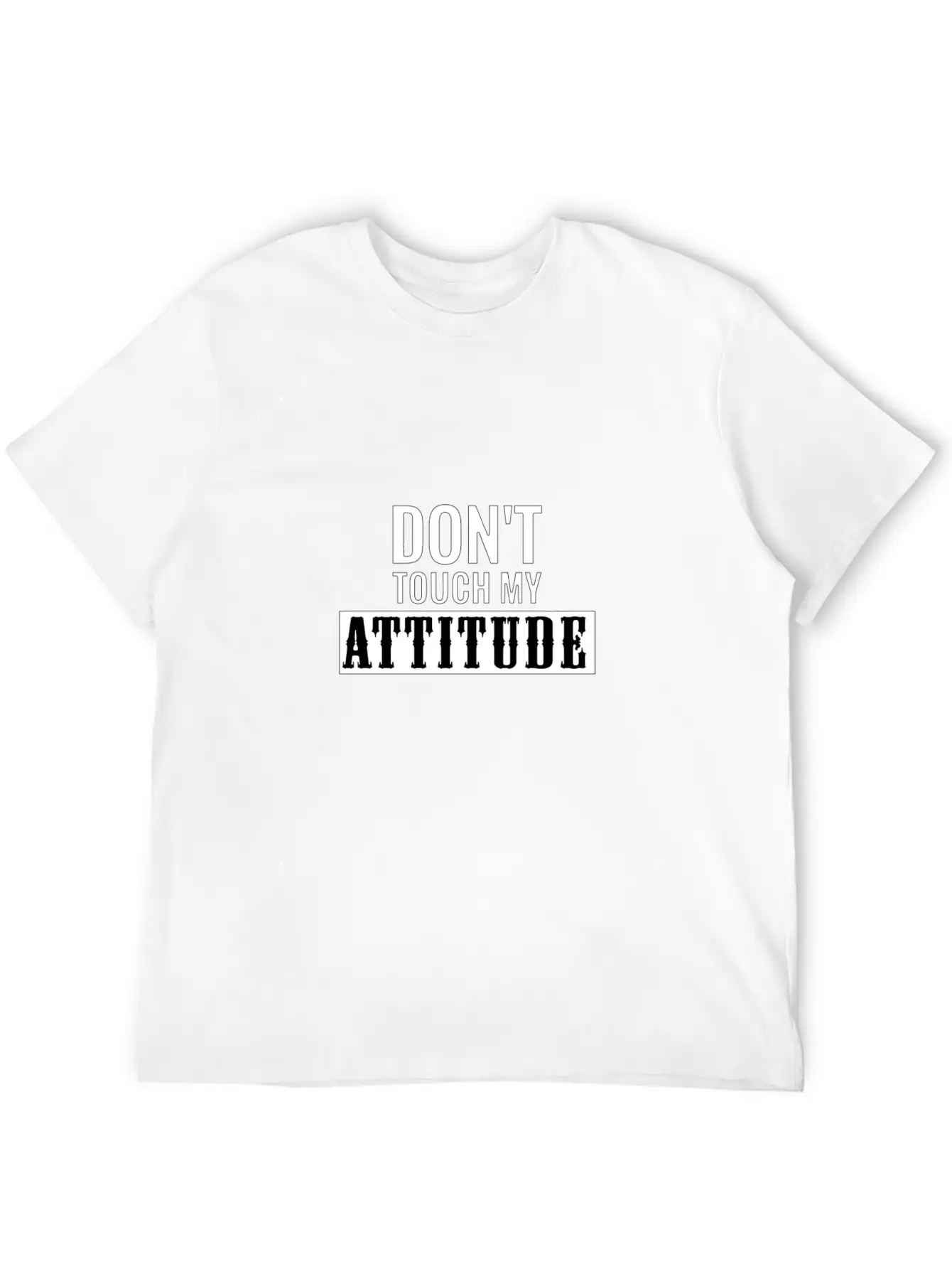 Attitude Essential Unisex Summer Tee – Soft Cotton Casual Fit