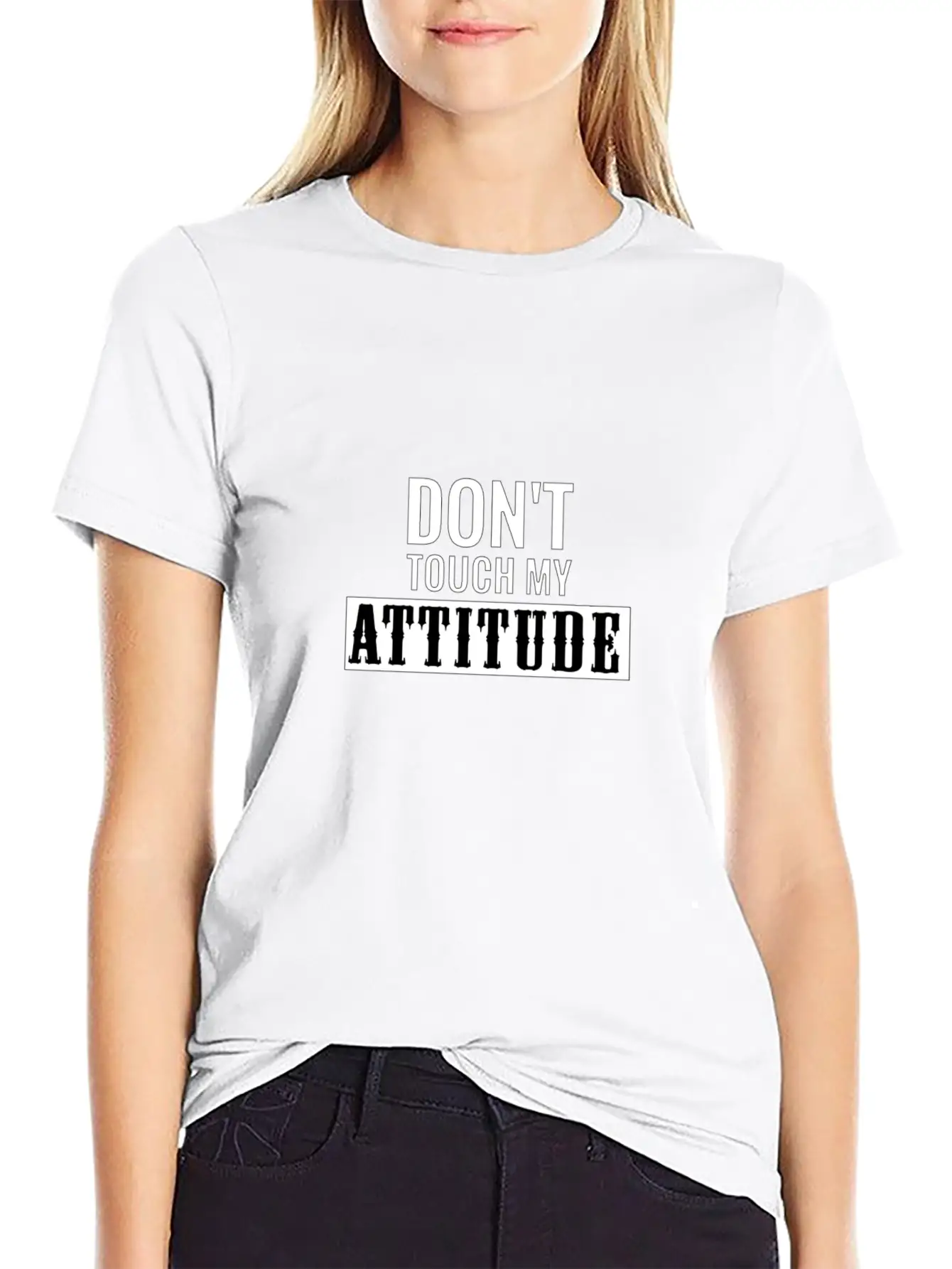 Attitude Essential Unisex Summer Tee – Soft Cotton Casual Fit