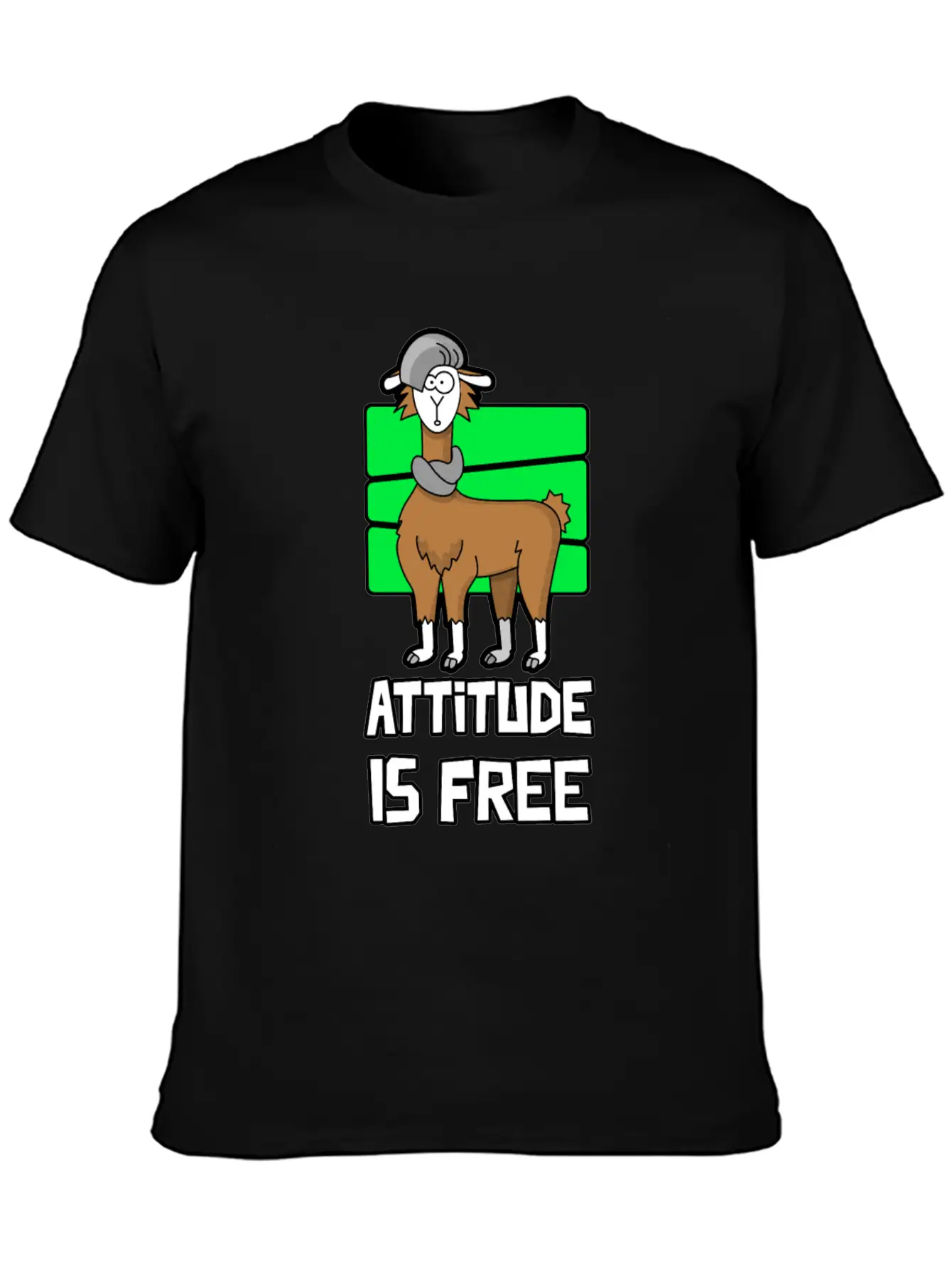 Attitude Is FREE Essential Unisex Summer Tee – Soft Cotton Casual Fit