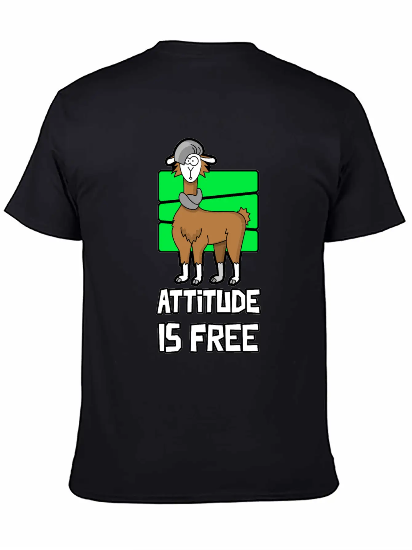 Attitude Is FREE Essential Unisex Summer Tee – Soft Cotton Casual Fit