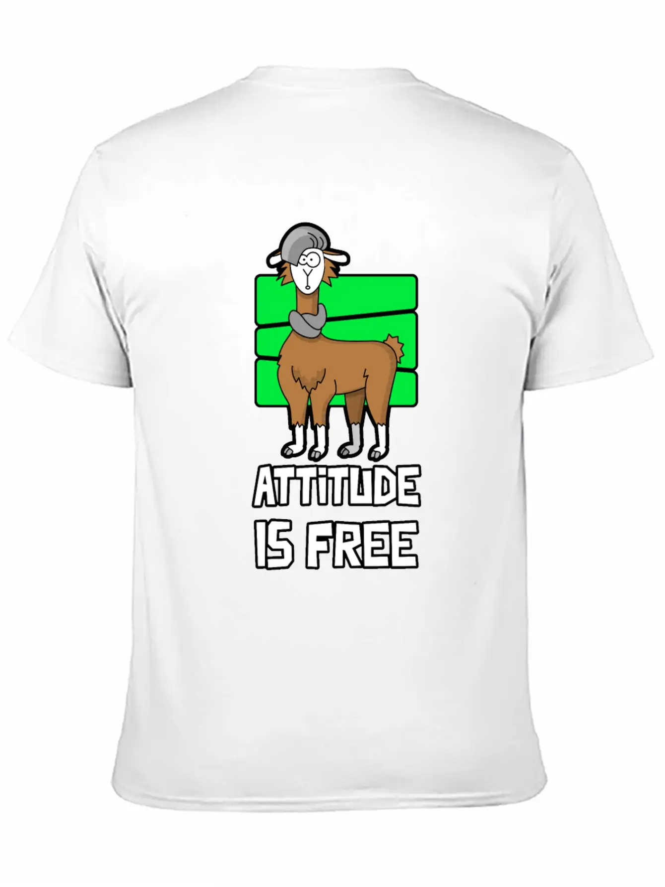 Attitude Is FREE Essential Unisex Summer Tee – Soft Cotton Casual Fit