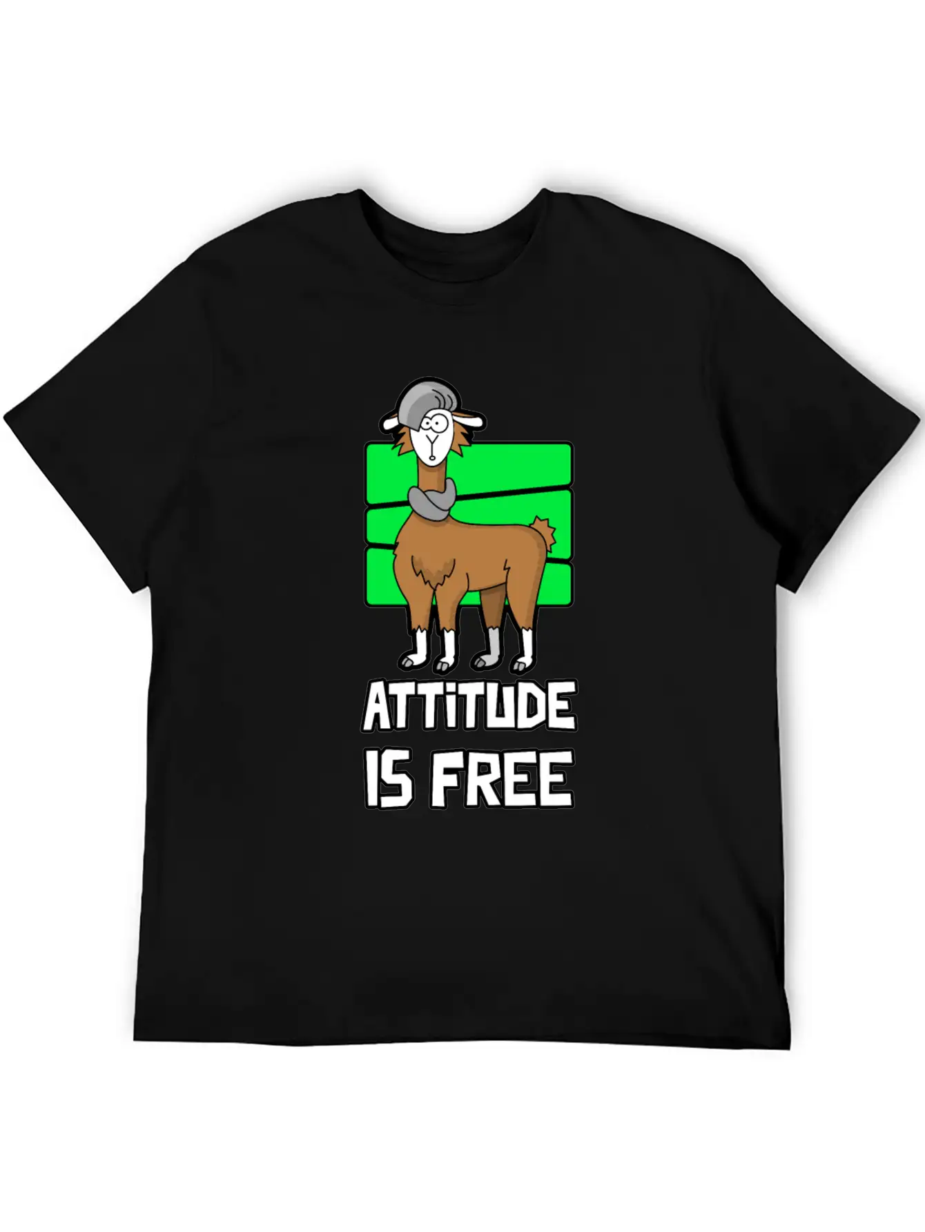 Attitude Is FREE Essential Unisex Summer Tee – Soft Cotton Casual Fit