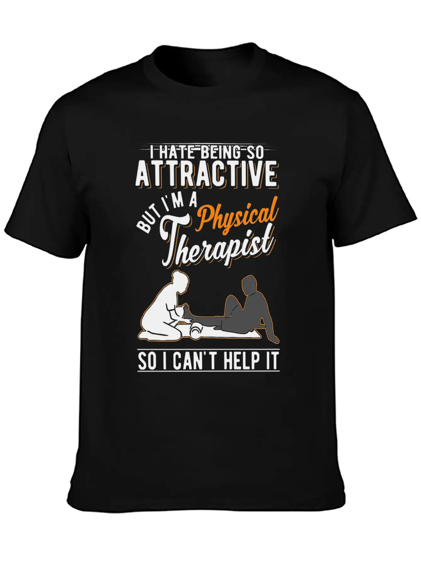 Attractive Physical Therapist Physiotherapy Physio Comfortable Minimalist Graphic Tee – Summer Style Essential