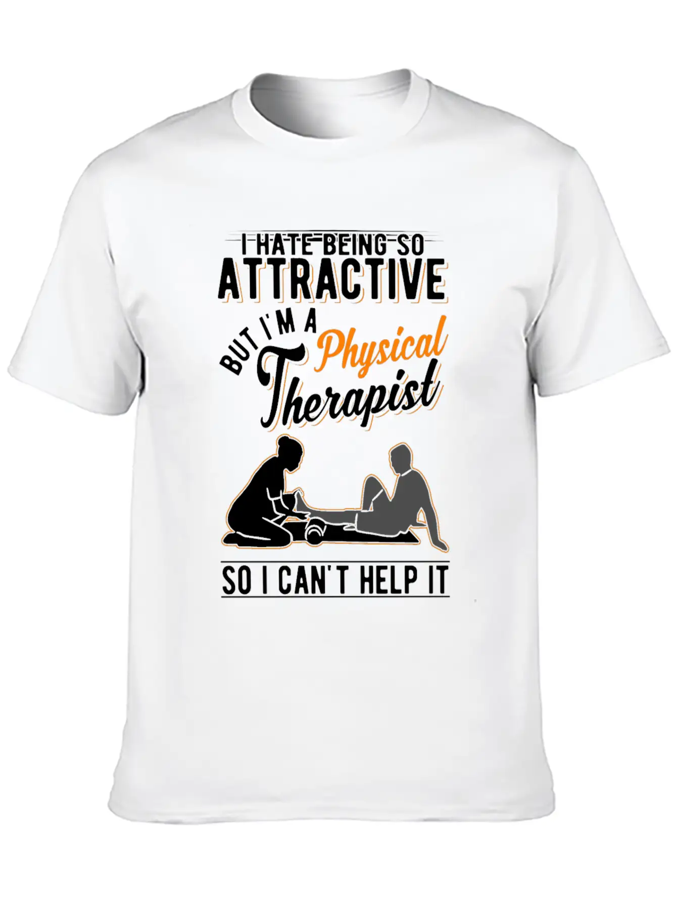 Attractive Physical Therapist Physiotherapy Physio Comfortable Minimalist Graphic Tee – Summer Style Essential