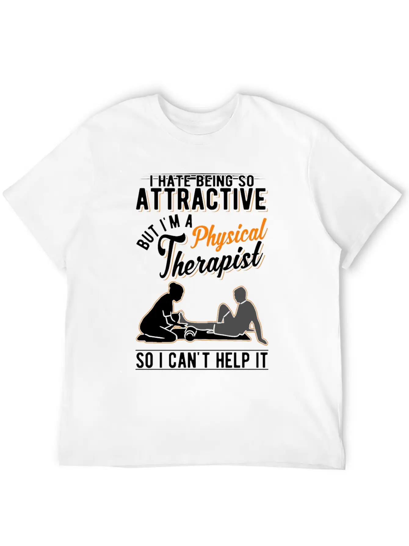 Attractive Physical Therapist Physiotherapy Physio Comfortable Minimalist Graphic Tee – Summer Style Essential