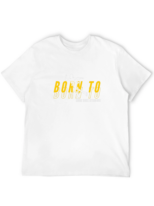 Born To Figure Skate Black T-Shirt
