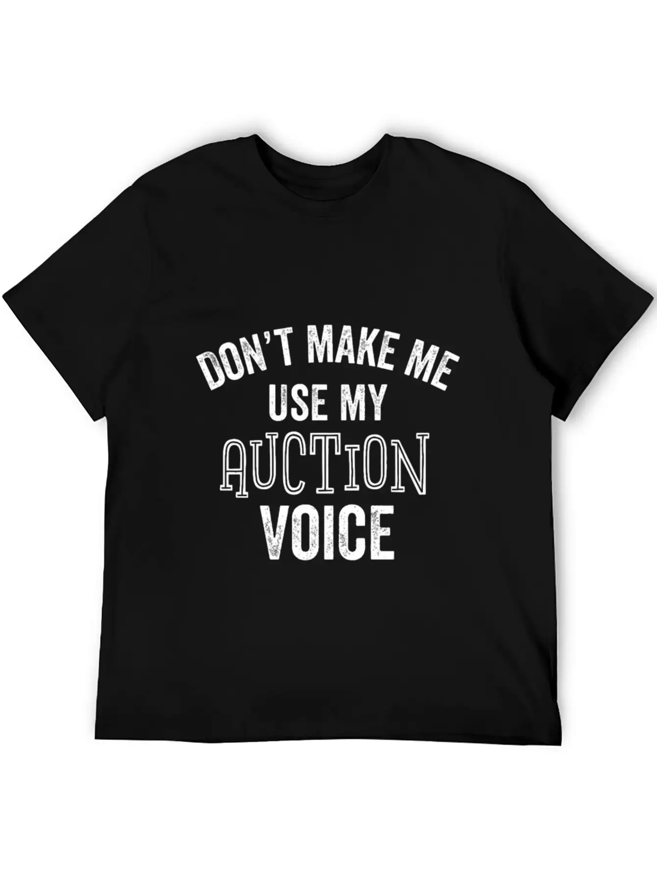 Auction Voice Funny Auctioneer Bidding Bidder Timeless Short Sleeve Tee – Comfy And Minimalist Design