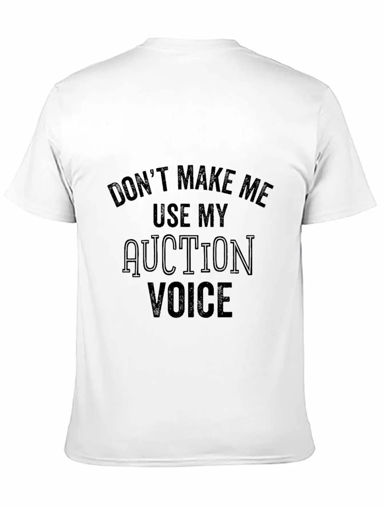 Auction Voice Funny Auctioneer Bidding Bidder Timeless Short Sleeve Tee – Comfy And Minimalist Design