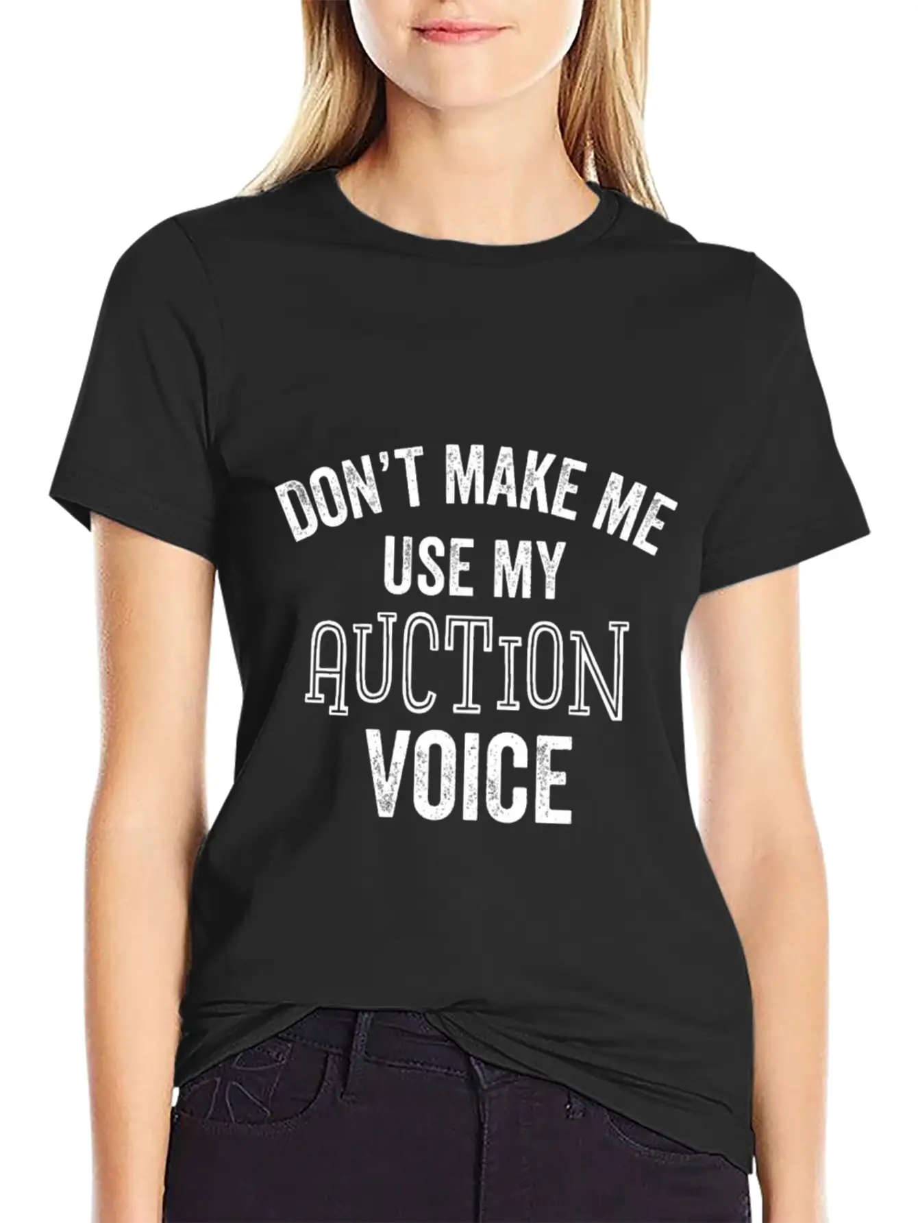 Auction Voice Funny Auctioneer Bidding Bidder Timeless Short Sleeve Tee – Comfy And Minimalist Design