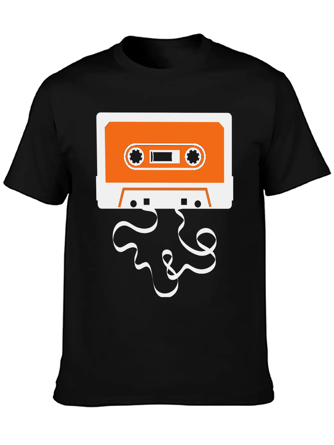 Audio Tape Cassette Recorder Cassette Player Deck Basic Graphic T-Shirt – Daily Comfort In Soft Cotton