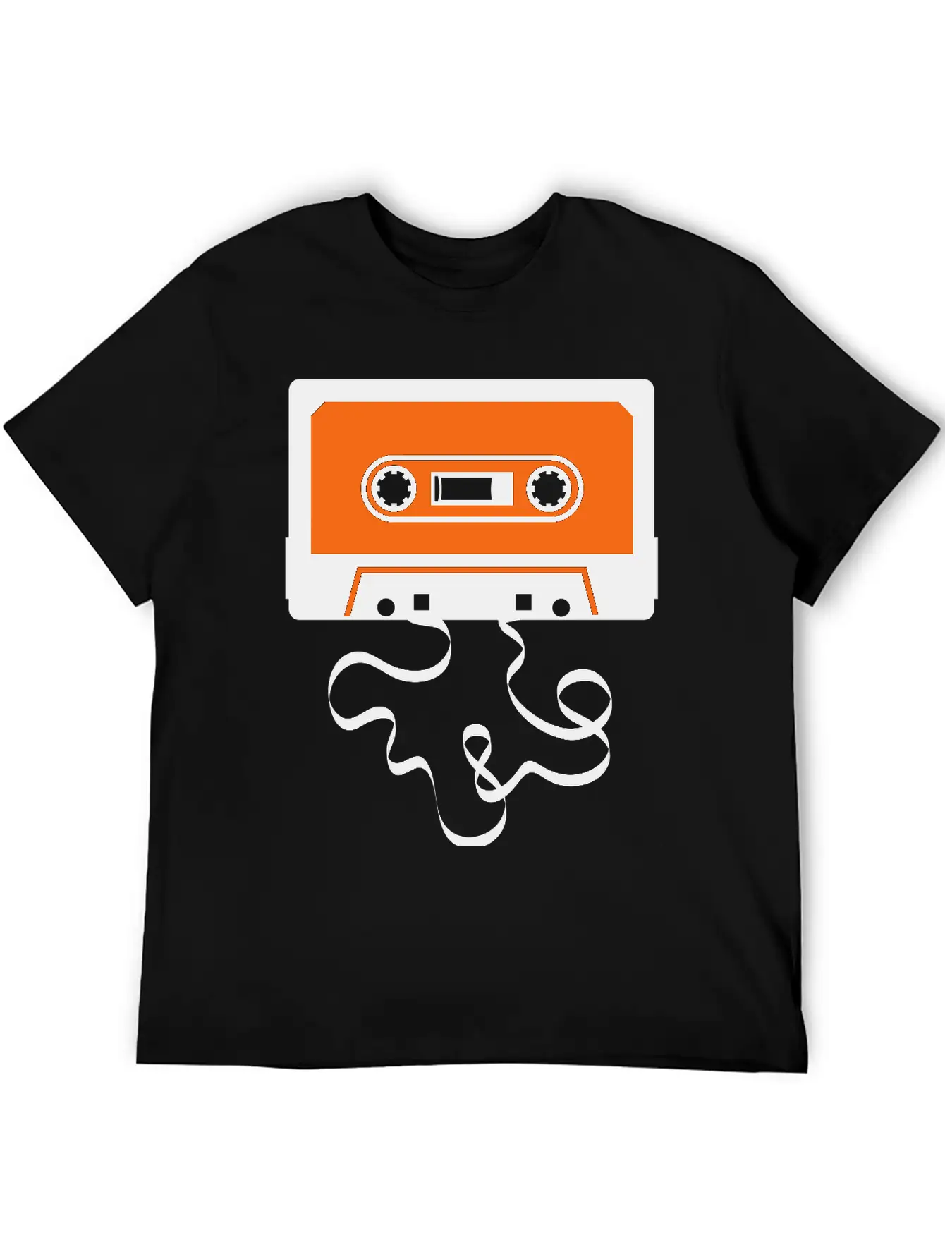 Audio Tape Cassette Recorder Cassette Player Deck Basic Graphic T-Shirt – Daily Comfort In Soft Cotton