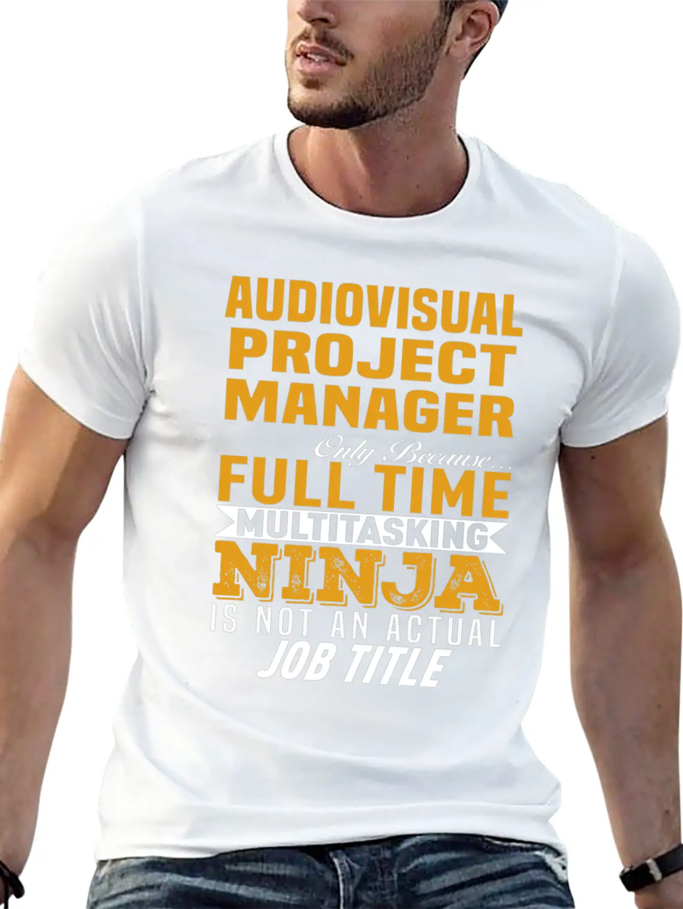 Audiovisual Project Manager Comfortable Minimalist Graphic Tee – Summer Style Essential