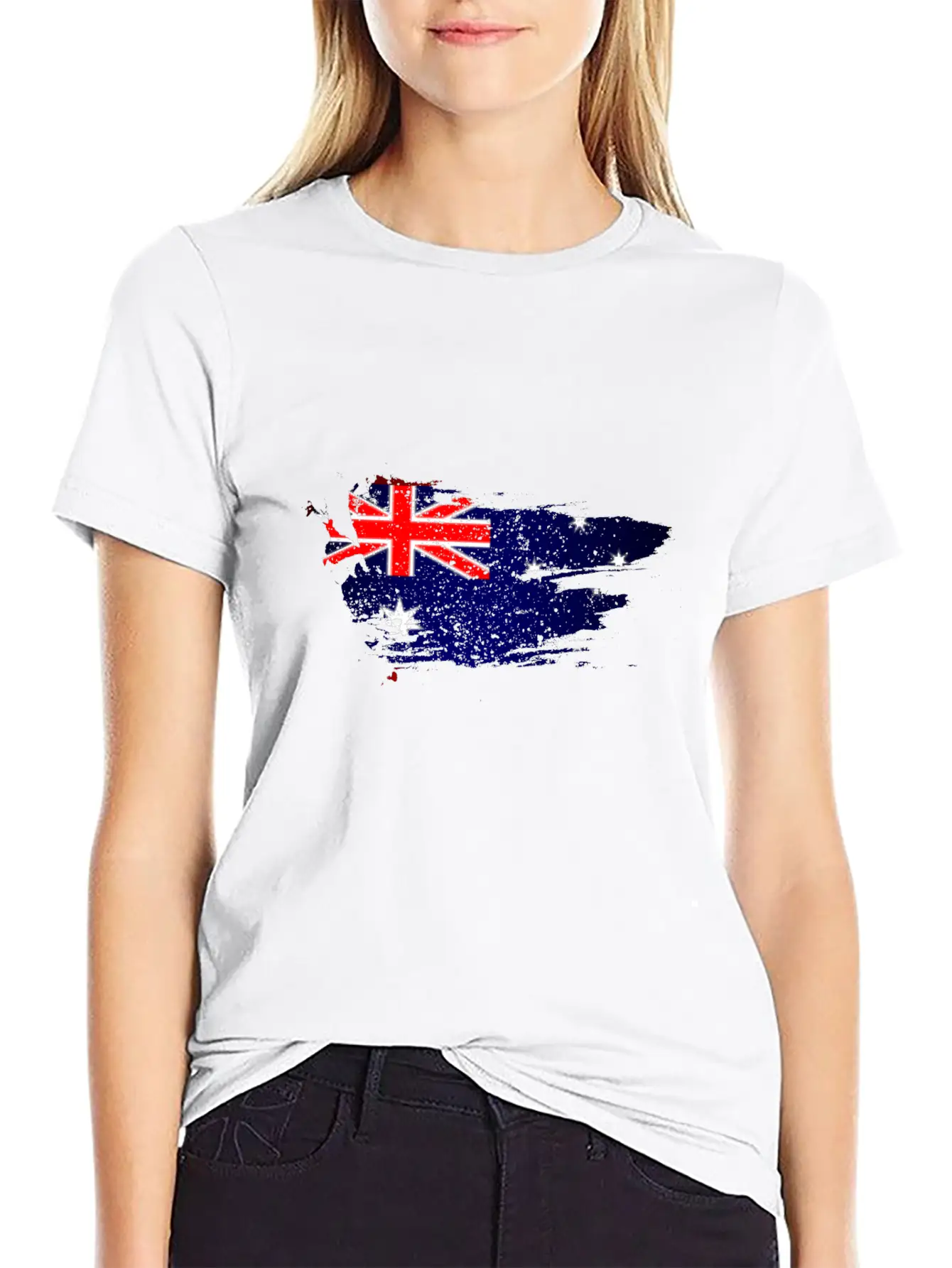 Australian Flag Unisex Casual T-Shirt – Clean Design For Daily Comfort