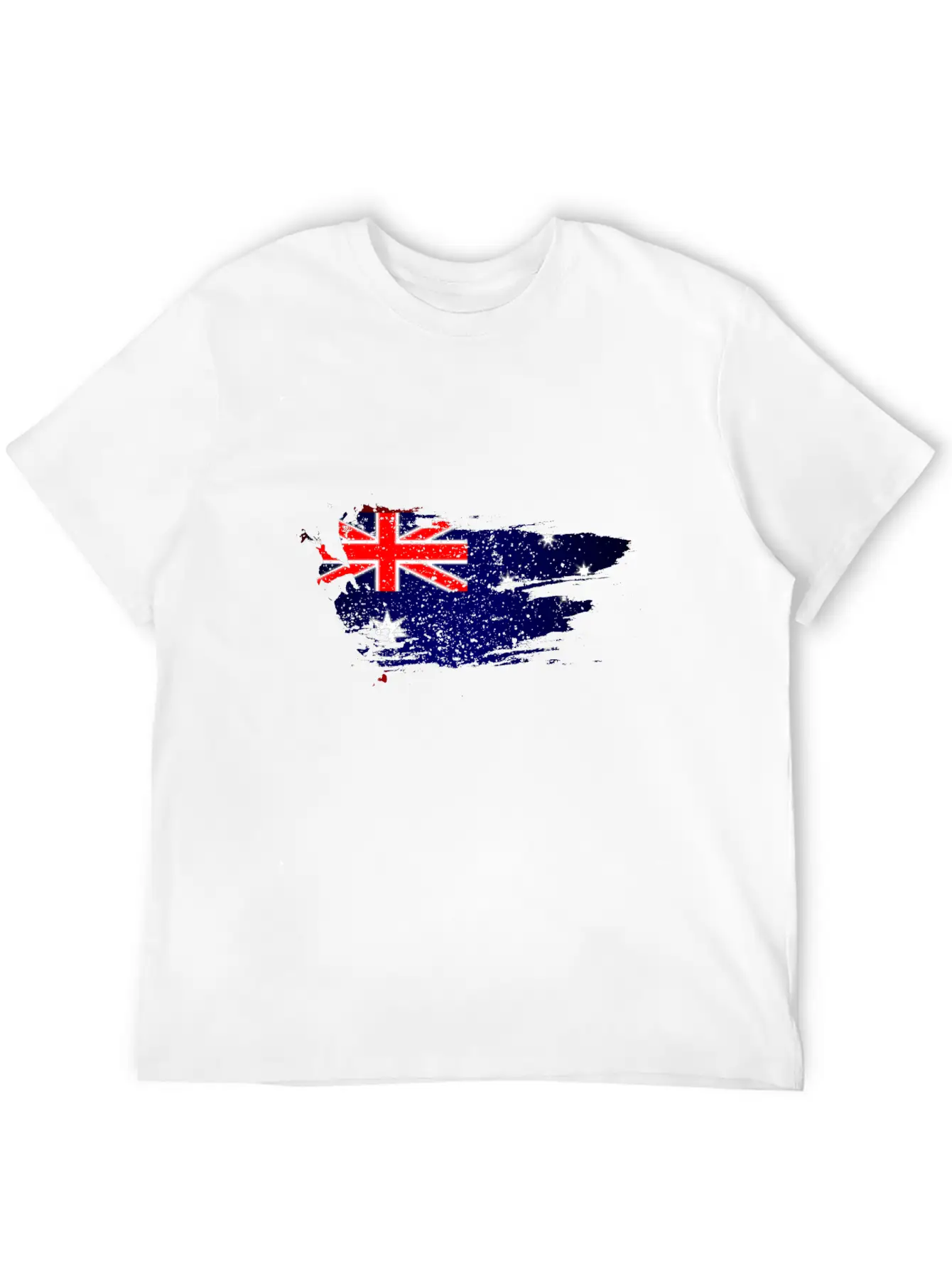Australian Flag Unisex Casual T-Shirt – Clean Design For Daily Comfort