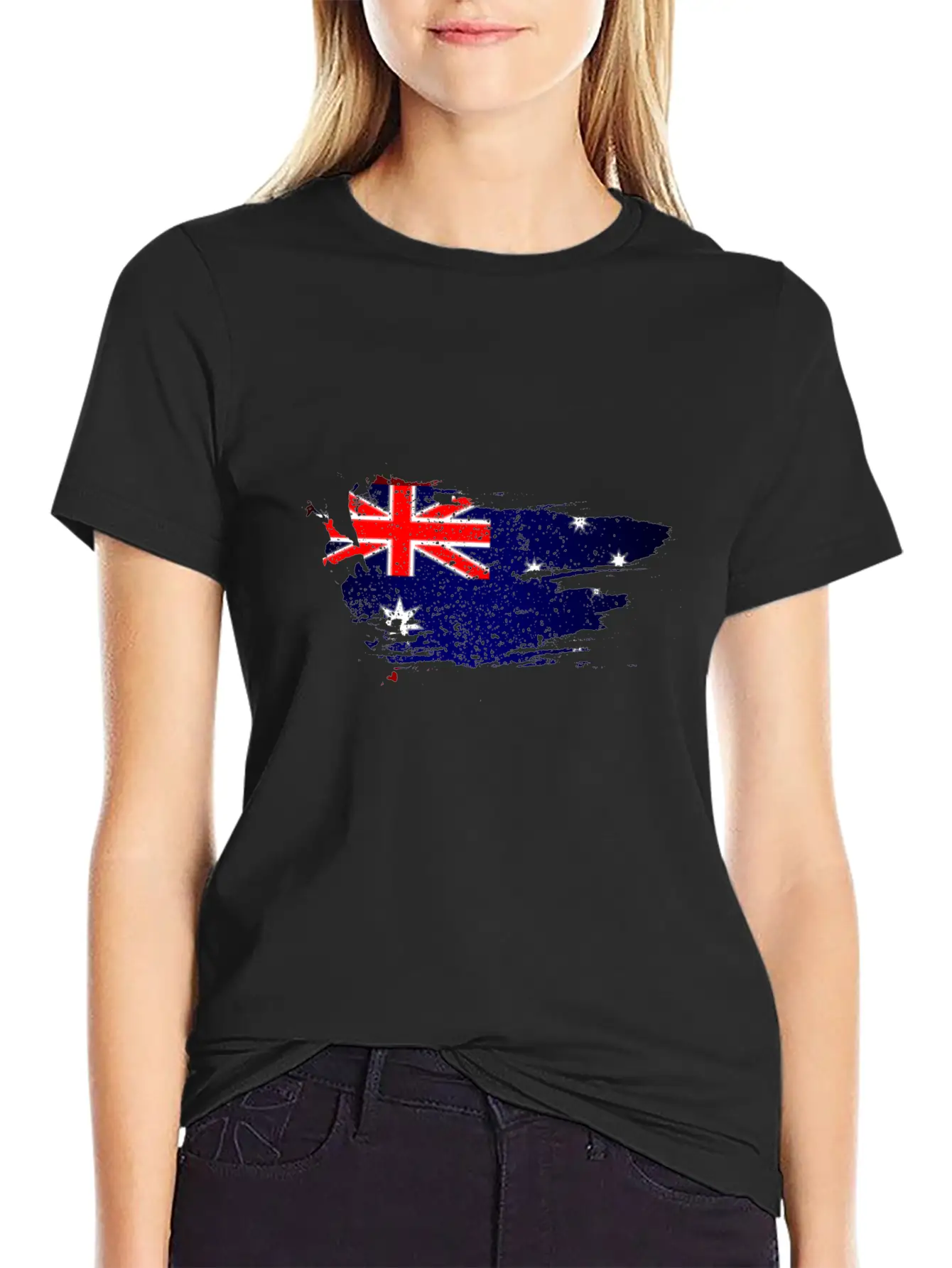 Australian Flag Unisex Casual T-Shirt – Clean Design For Daily Comfort
