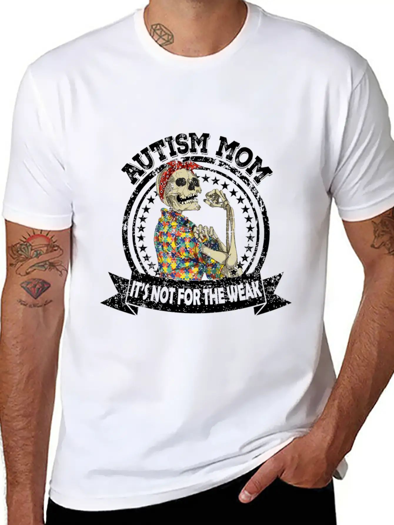 Autism It's Not A Disability Stylish Everyday T-Shirt – Unisex Basic Cotton Tee