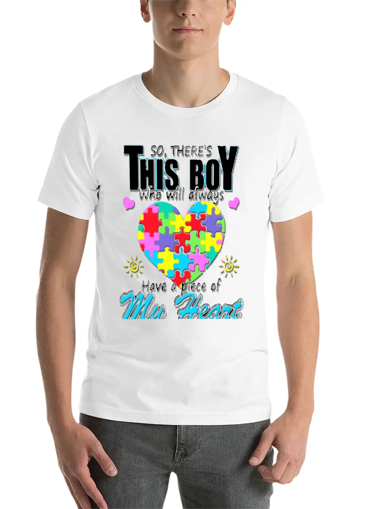 Autism14 Awareness Timeless Short Sleeve Tee – Comfy And Minimalist Design