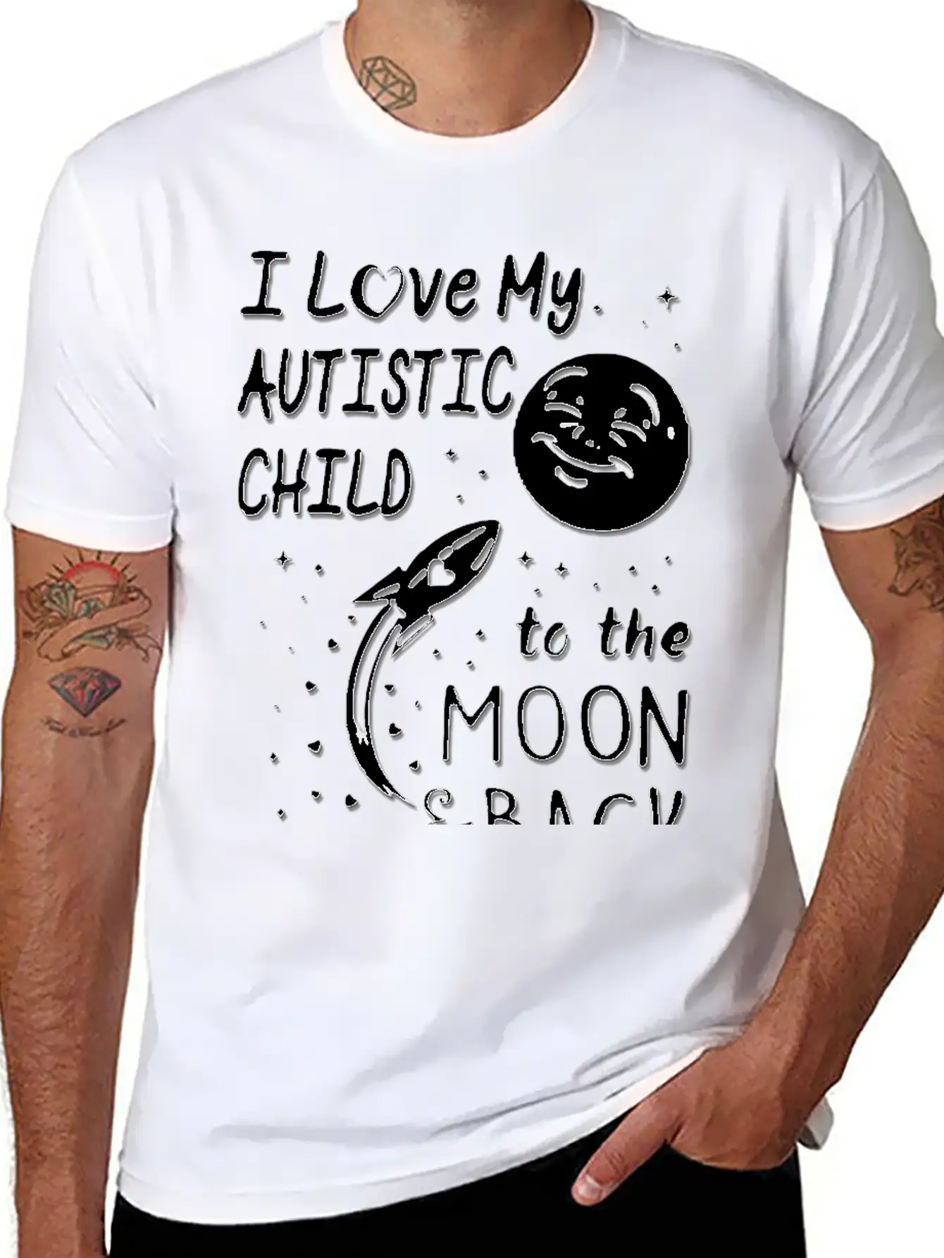 Autism45 Awareness Basic Graphic T-Shirt – Daily Comfort In Soft Cotton