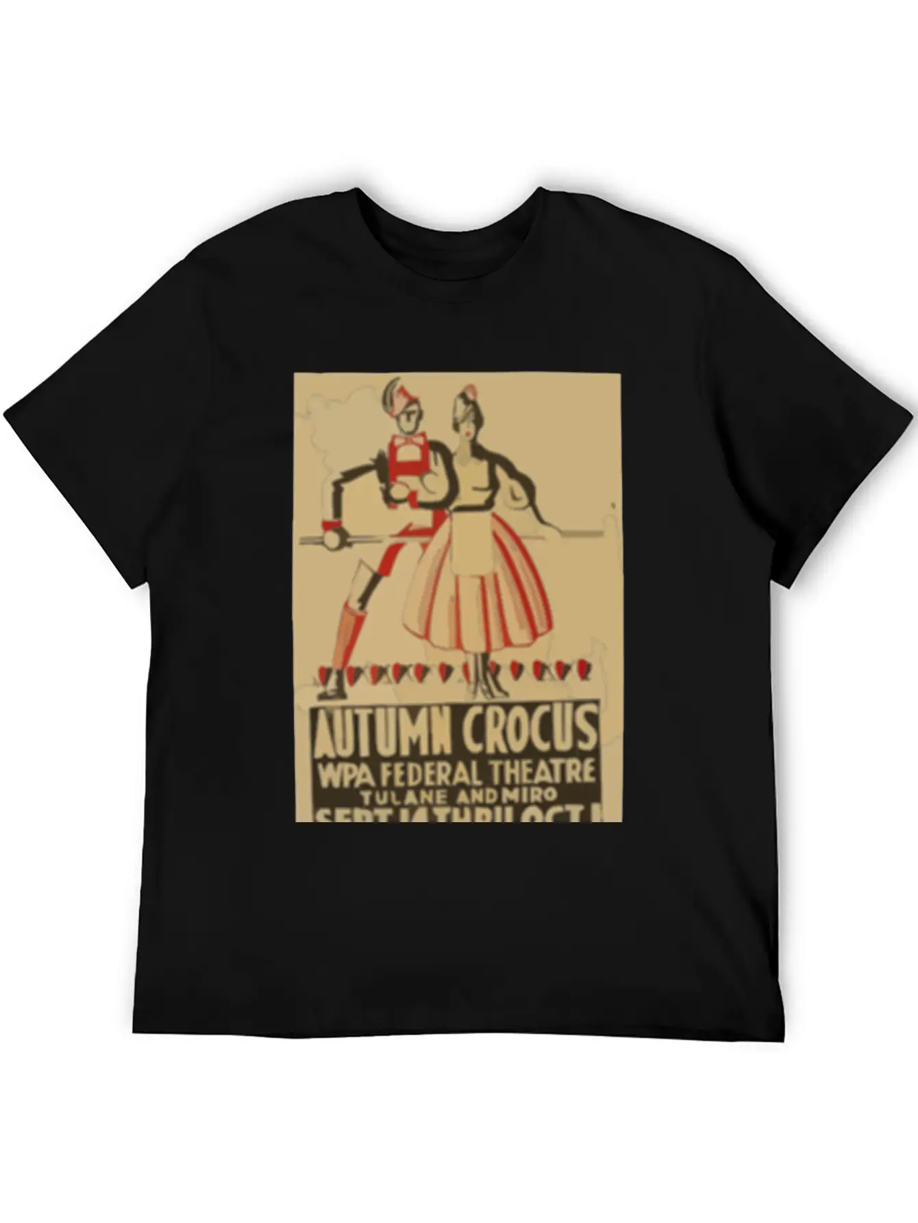 Autumn Crocus Unisex Short Sleeve Soft Cotton T-Shirt – Casual Everyday Wear