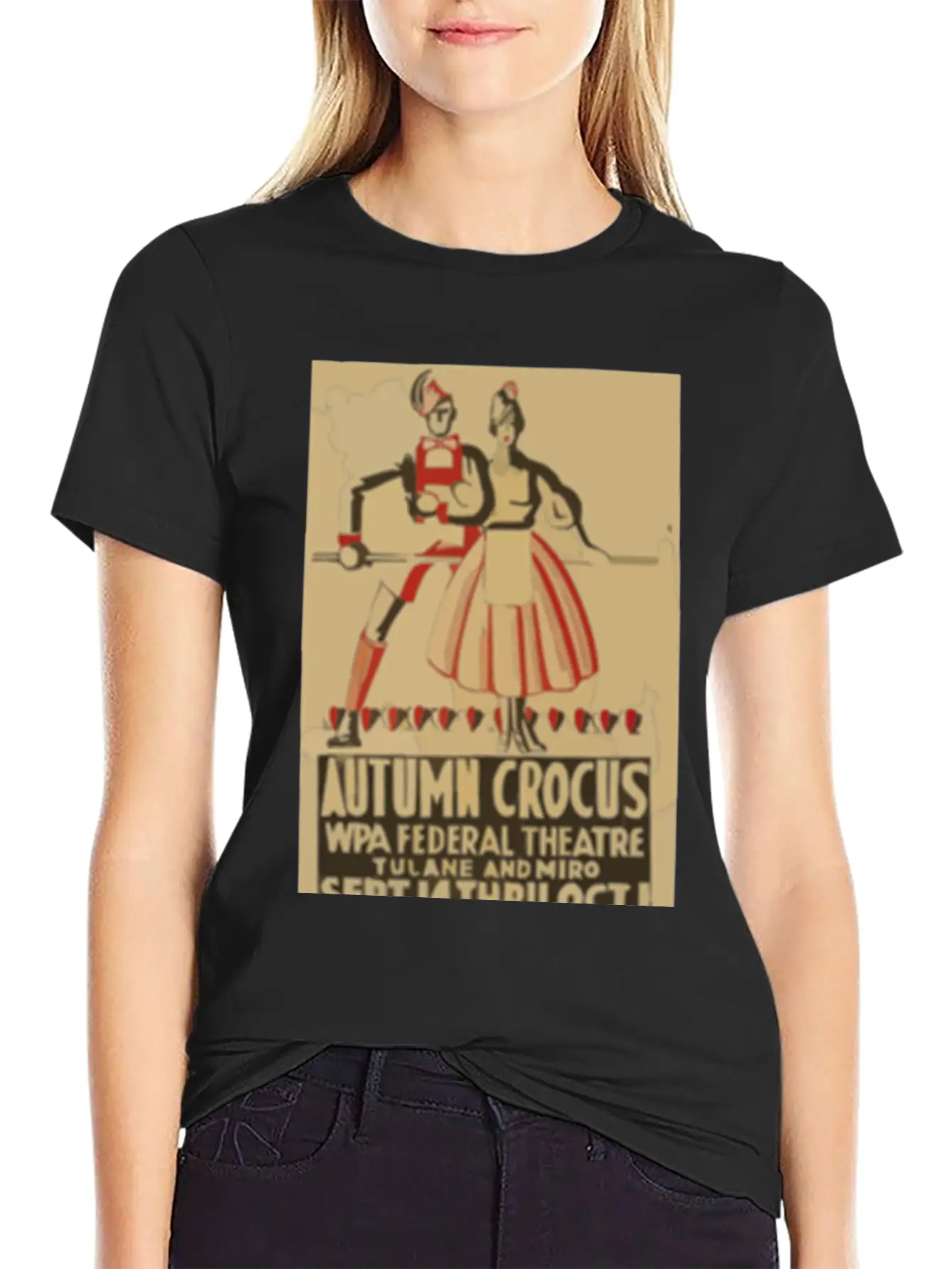 Autumn Crocus Unisex Short Sleeve Soft Cotton T-Shirt – Casual Everyday Wear