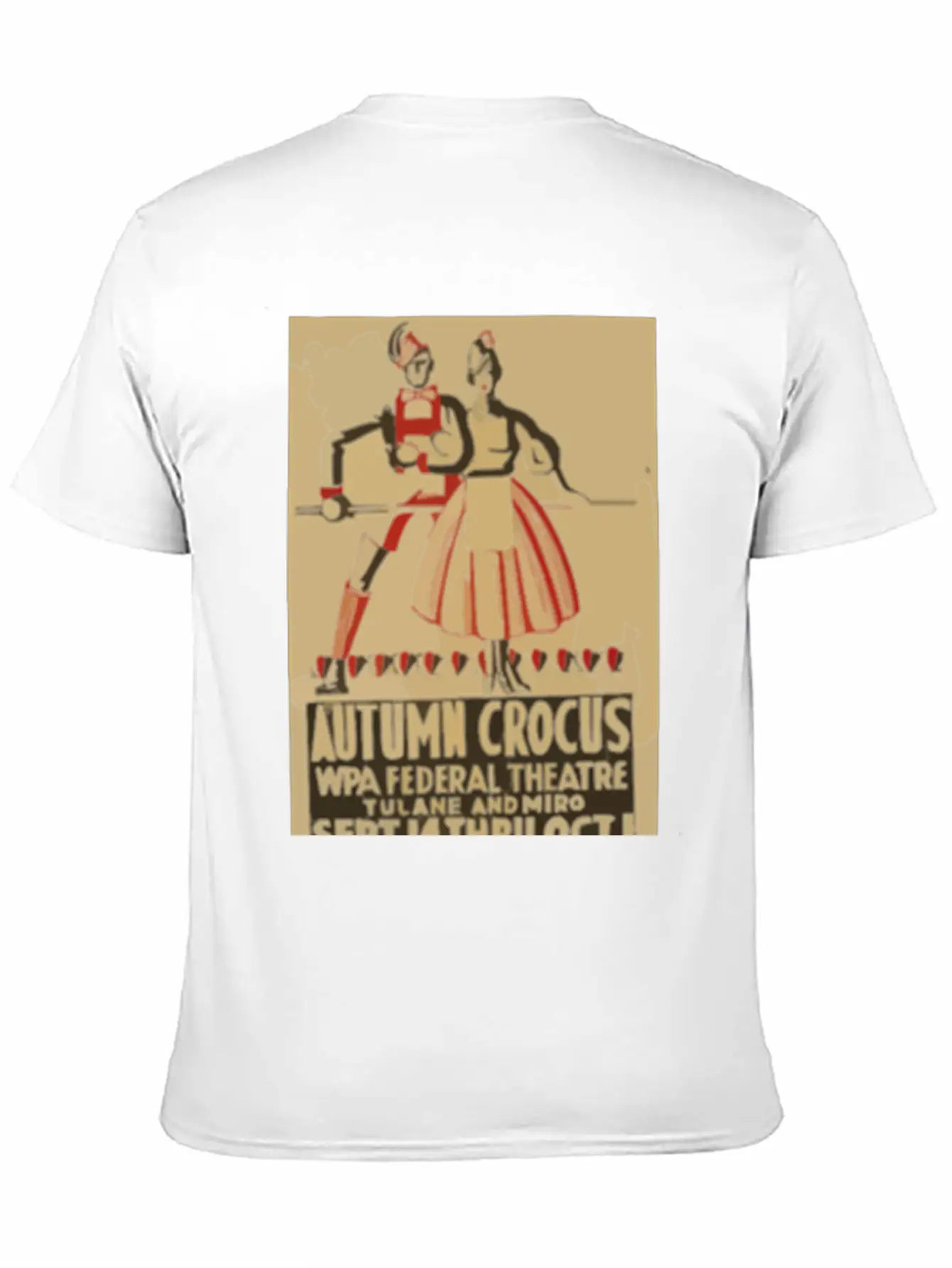 Autumn Crocus Unisex Short Sleeve Soft Cotton T-Shirt – Casual Everyday Wear