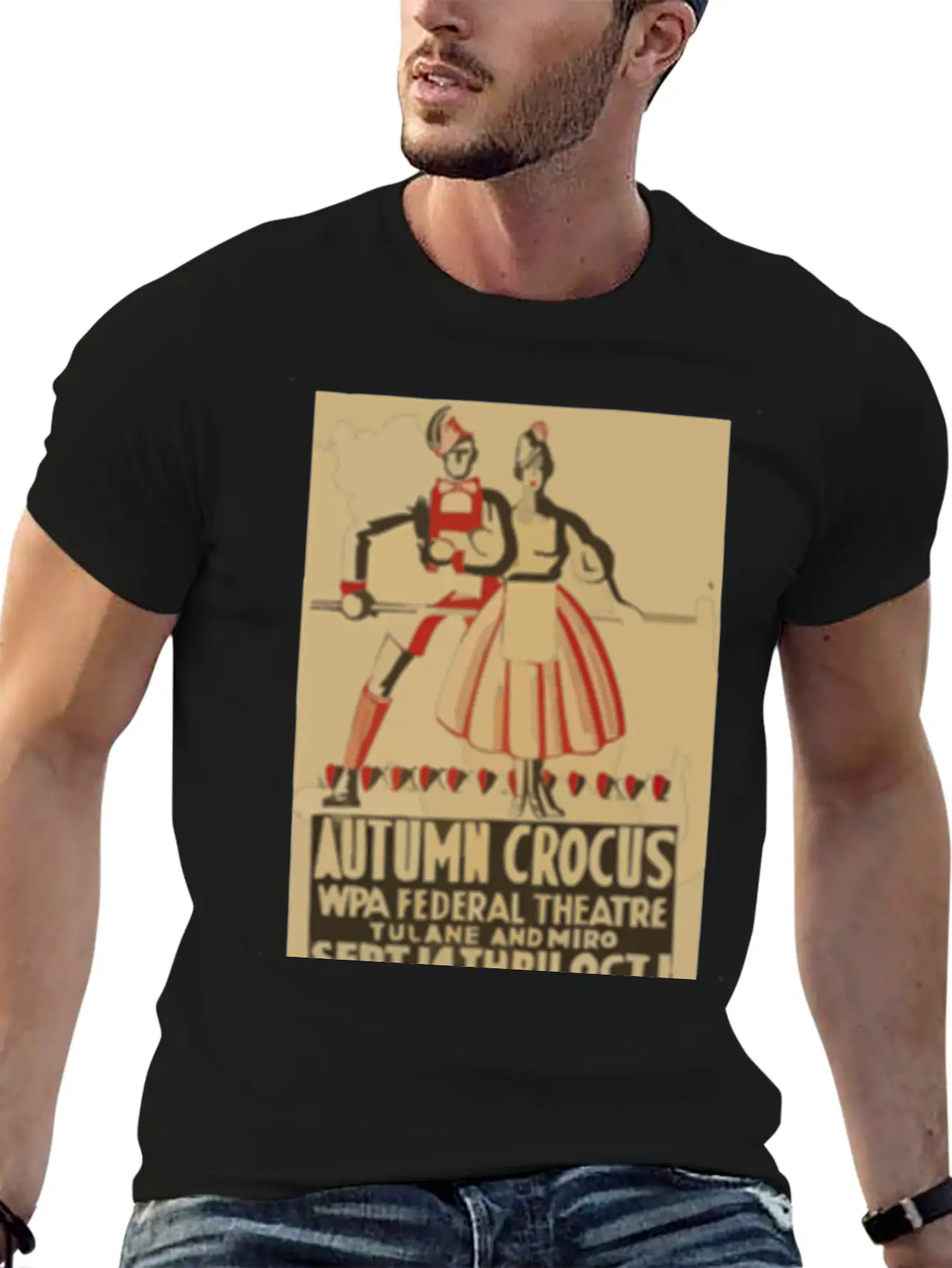 Autumn Crocus Unisex Short Sleeve Soft Cotton T-Shirt – Casual Everyday Wear