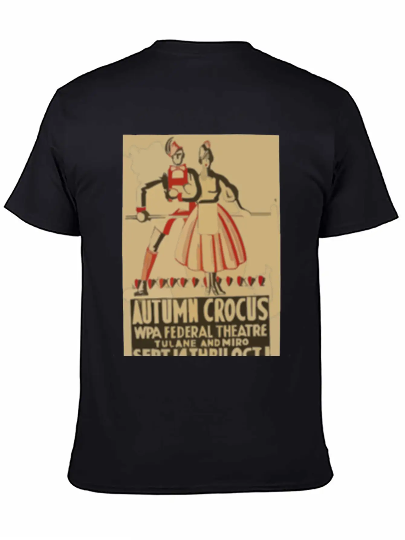 Autumn Crocus Unisex Short Sleeve Soft Cotton T-Shirt – Casual Everyday Wear