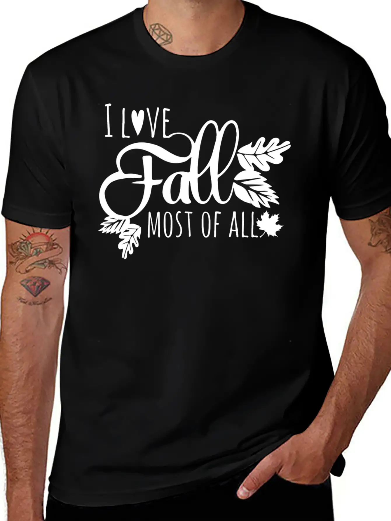 Autumn Season Design Stylish Everyday T-Shirt – Unisex Basic Cotton Tee