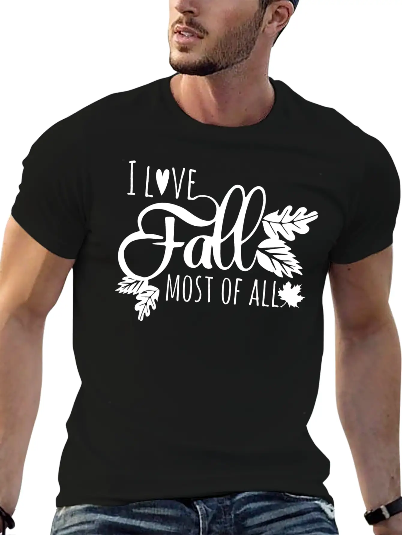 Autumn Season Design Stylish Everyday T-Shirt – Unisex Basic Cotton Tee