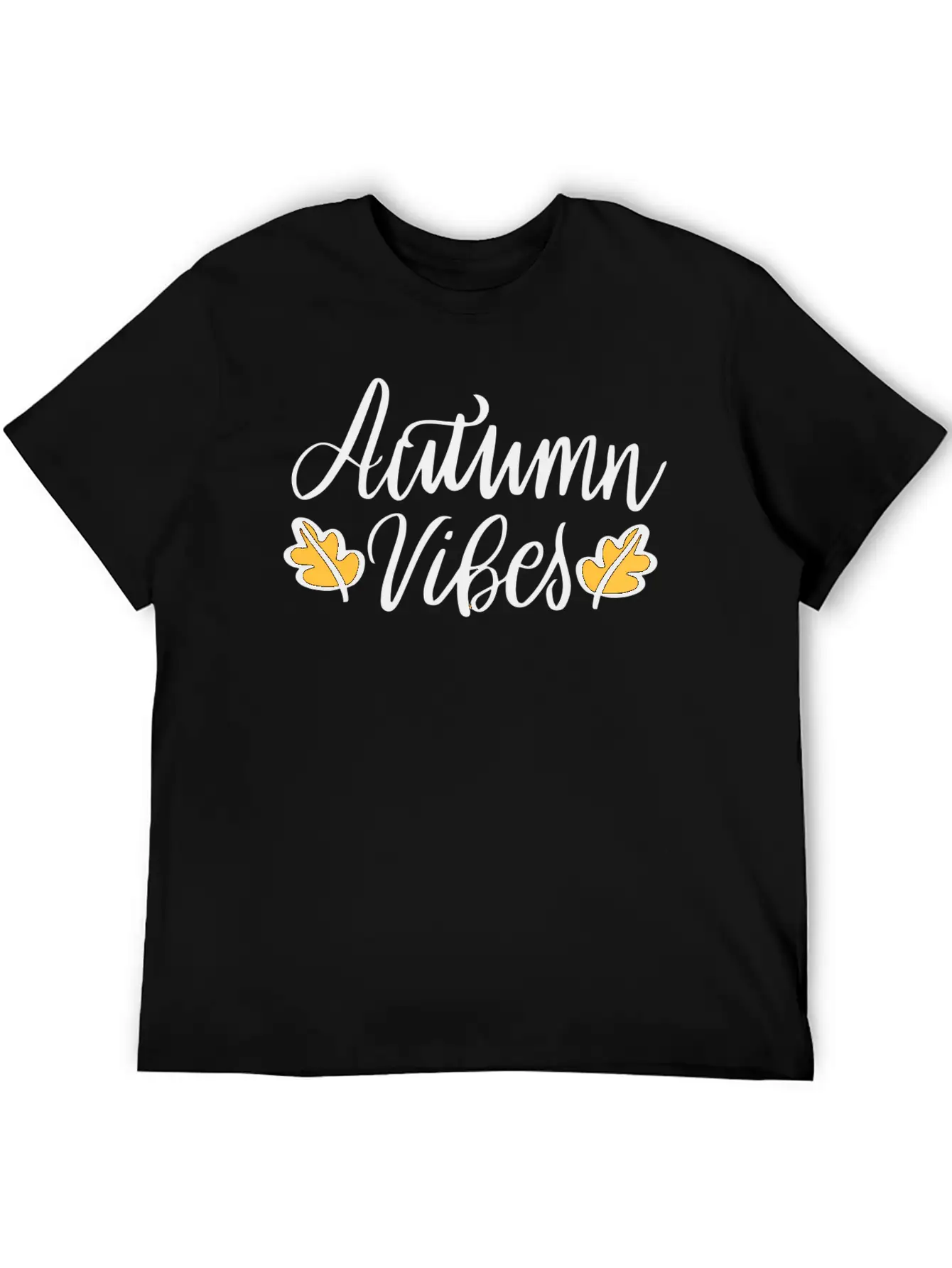 Autumn Vibes Nostalgia Unisex Short Sleeve Soft Cotton T-Shirt – Casual Everyday Wear