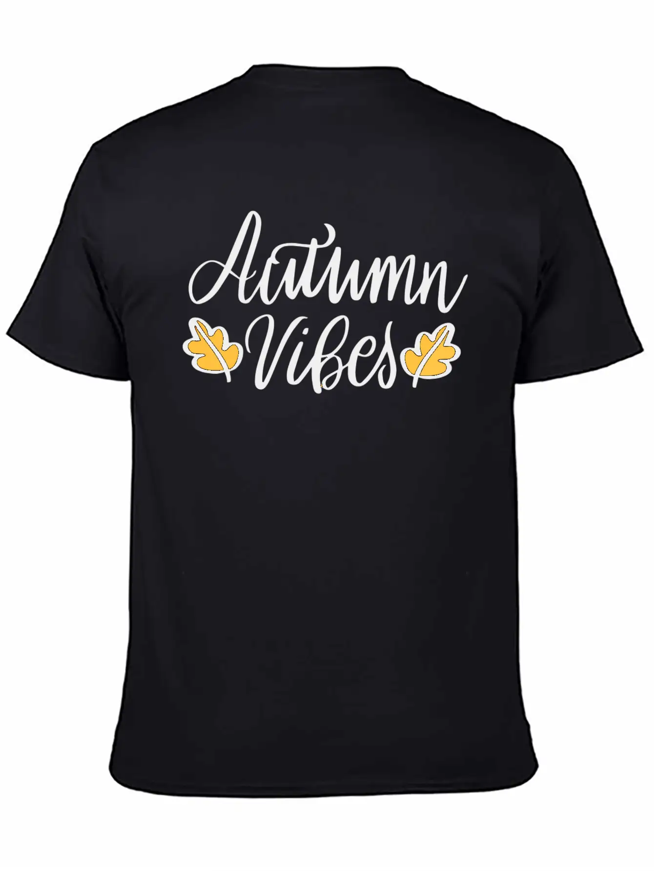 Autumn Vibes Nostalgia Unisex Short Sleeve Soft Cotton T-Shirt – Casual Everyday Wear