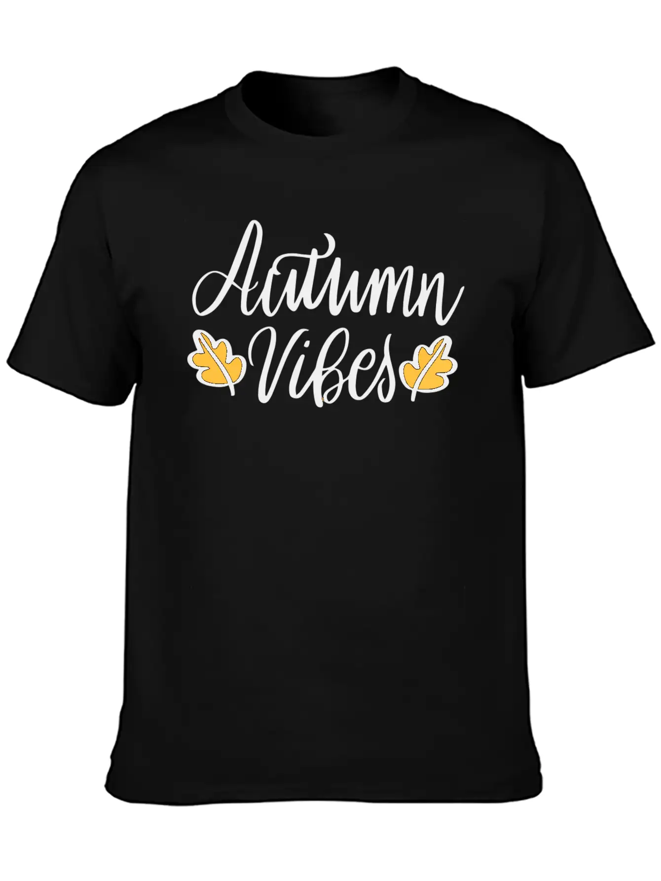 Autumn Vibes Nostalgia Unisex Short Sleeve Soft Cotton T-Shirt – Casual Everyday Wear
