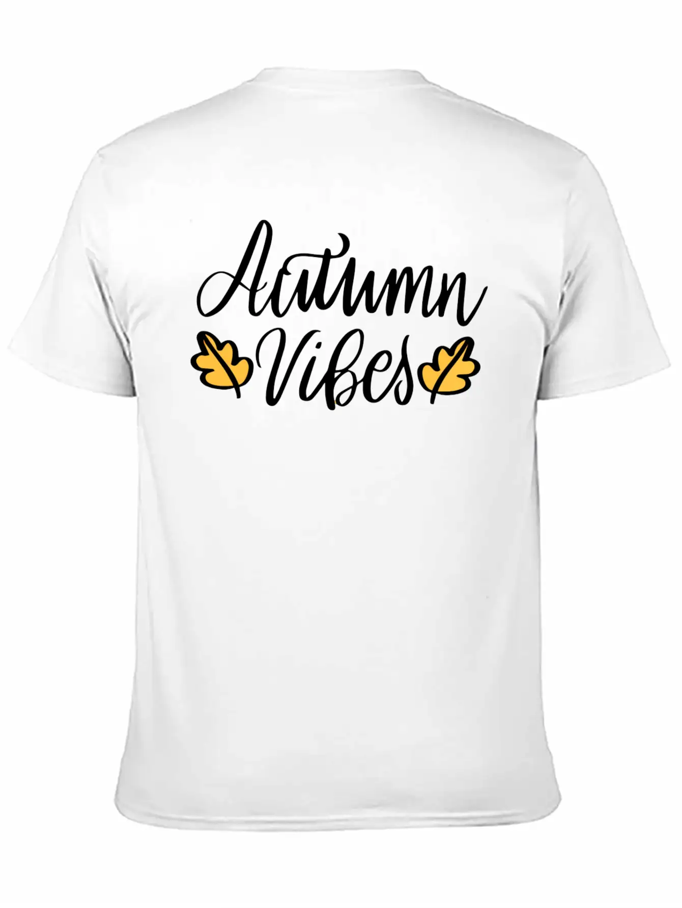Autumn Vibes Nostalgia Unisex Short Sleeve Soft Cotton T-Shirt – Casual Everyday Wear
