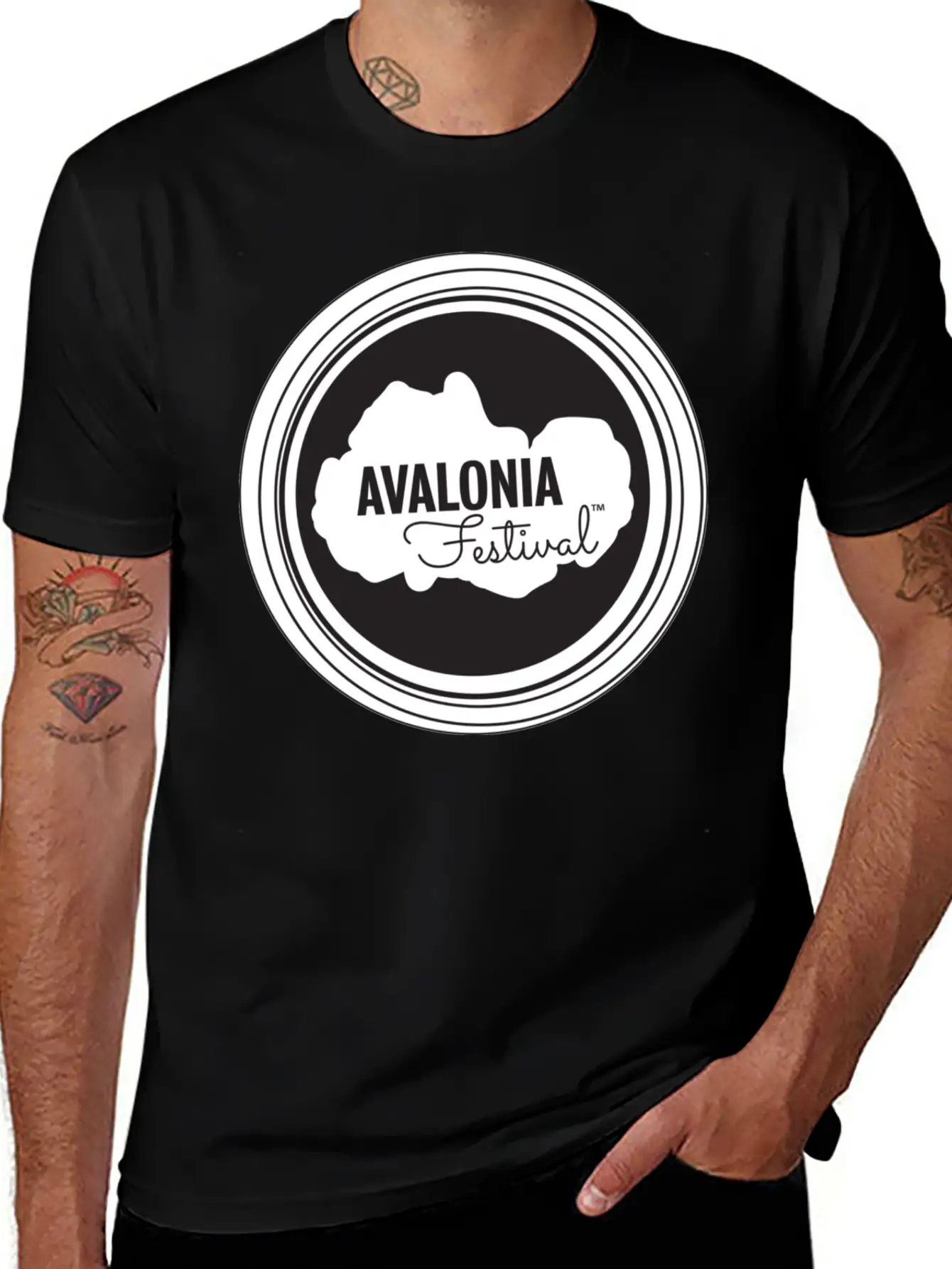 Avalonia Festival Logo Timeless Short Sleeve Tee – Comfy And Minimalist Design