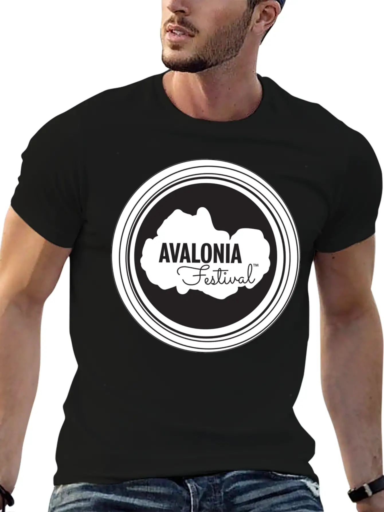 Avalonia Festival Logo Timeless Short Sleeve Tee – Comfy And Minimalist Design