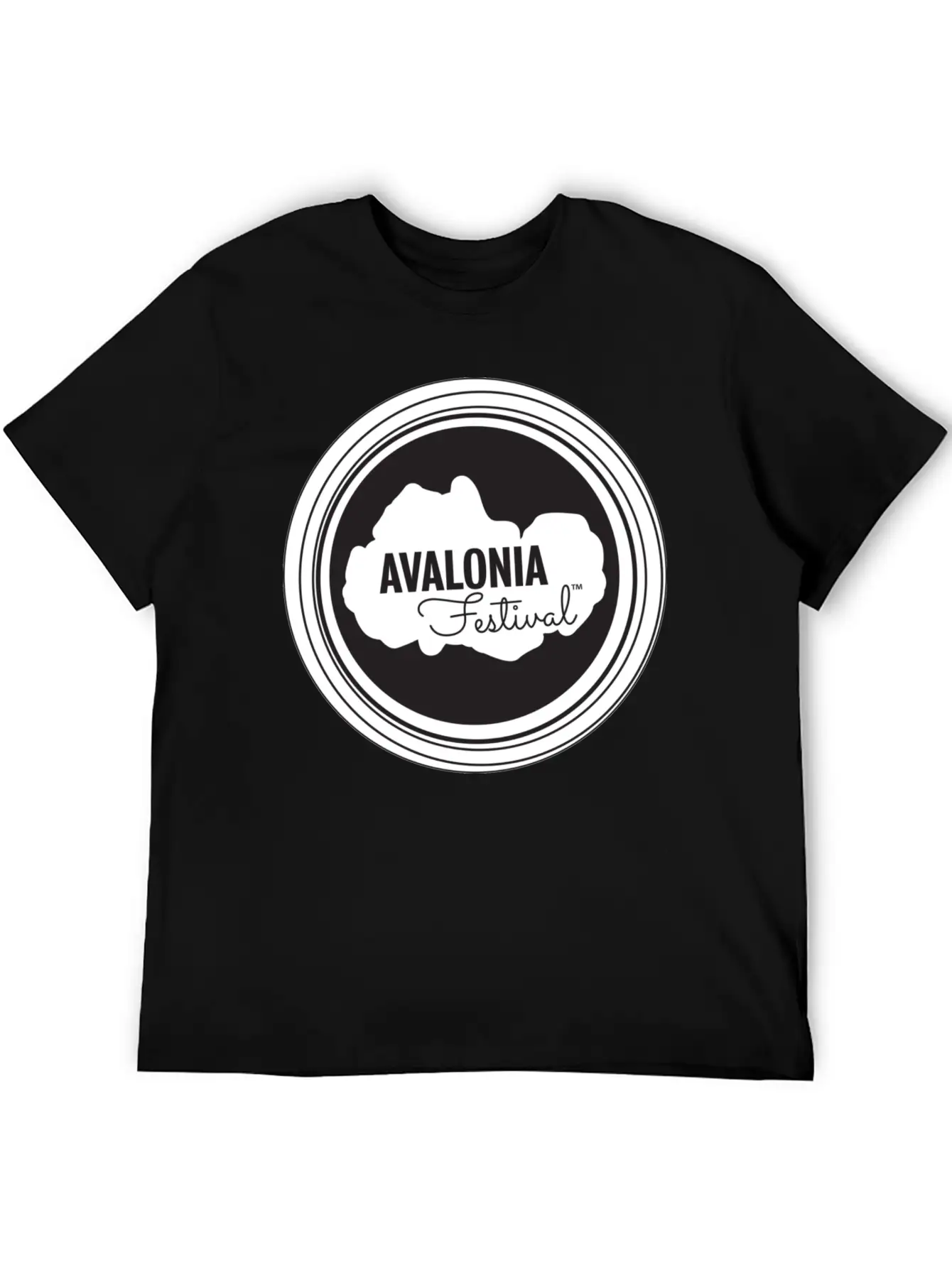 Avalonia Festival Logo Timeless Short Sleeve Tee – Comfy And Minimalist Design