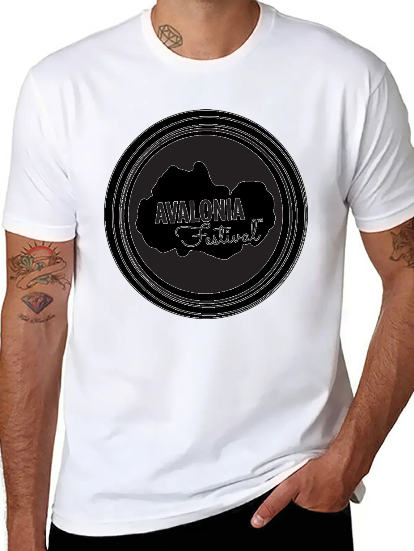 Avalonia Festival Logo Timeless Short Sleeve Tee – Comfy And Minimalist Design