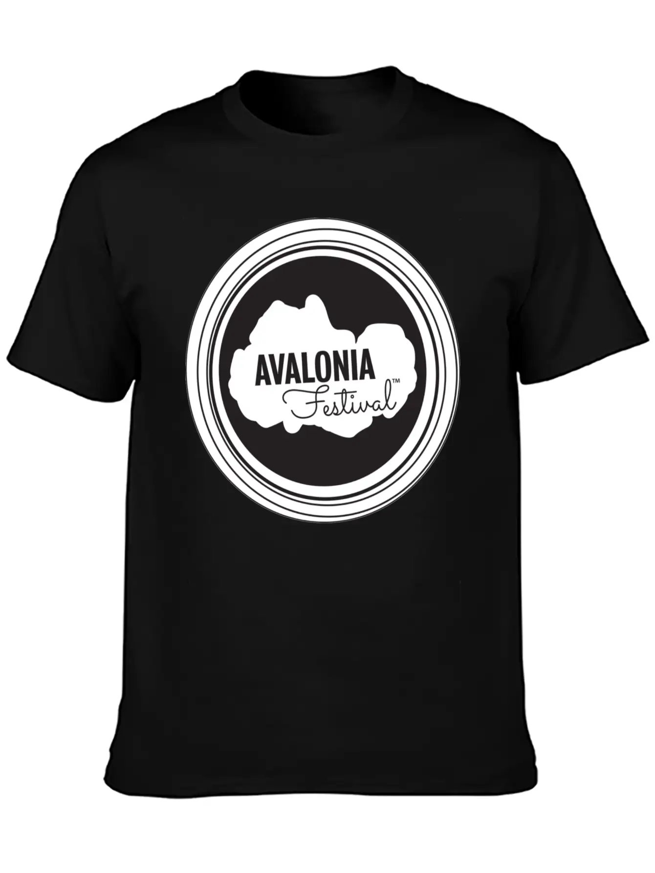 Avalonia Festival Logo Timeless Short Sleeve Tee – Comfy And Minimalist Design