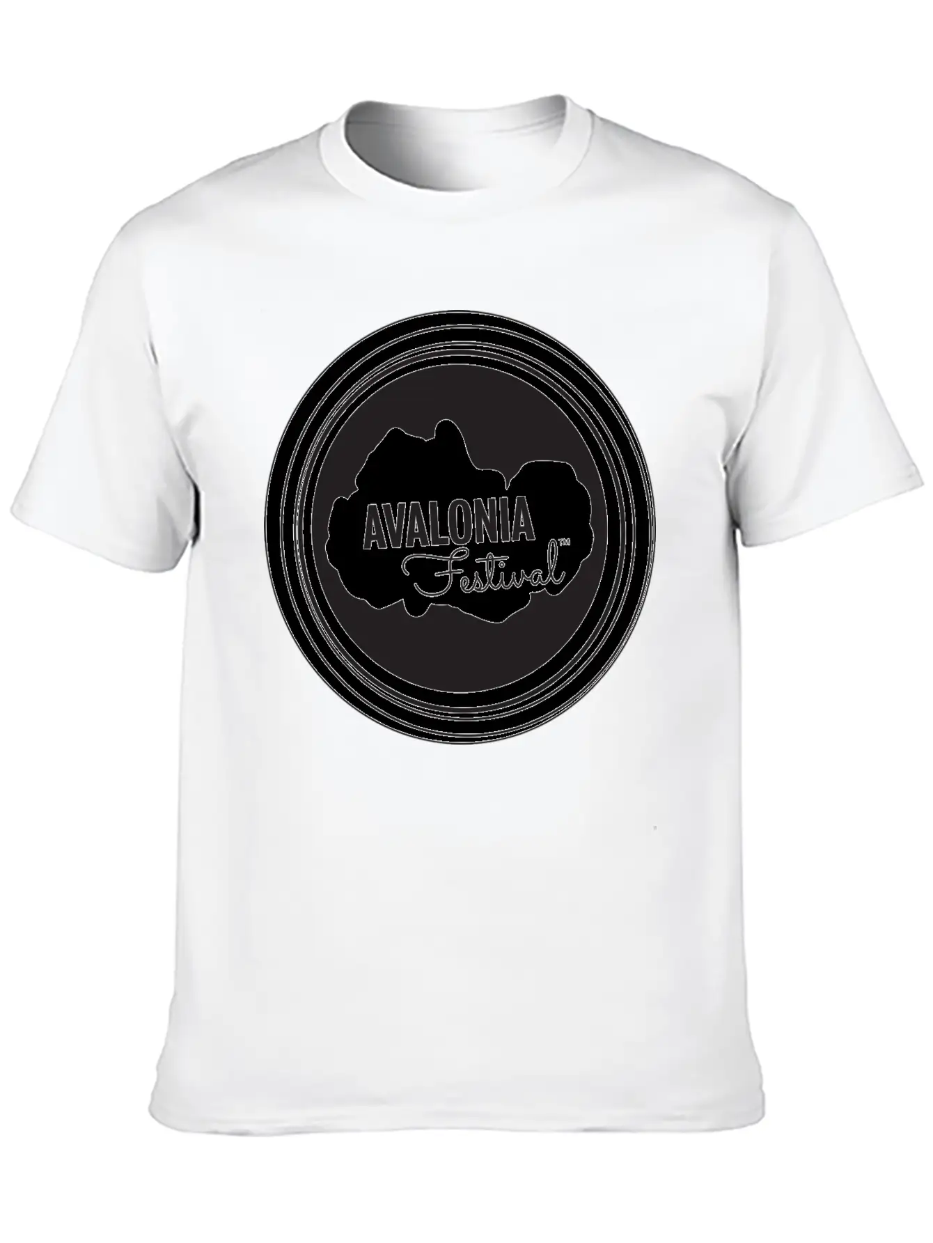 Avalonia Festival Logo Timeless Short Sleeve Tee – Comfy And Minimalist Design