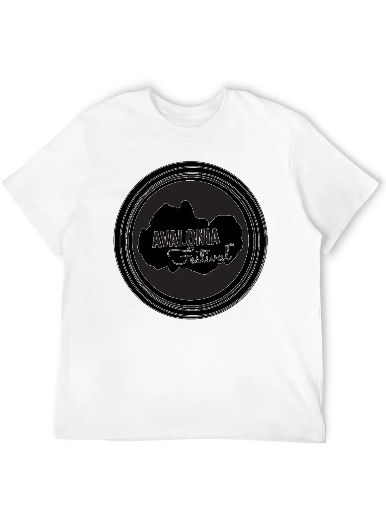 Avalonia Festival Logo Timeless Short Sleeve Tee – Comfy And Minimalist Design