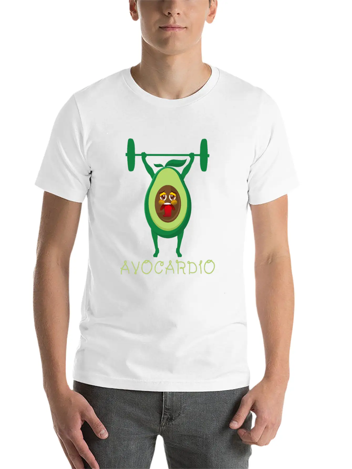 Avocado Avocardio Keto Diet Gym Fitness Comfortable Minimalist Graphic Tee – Summer Style Essential