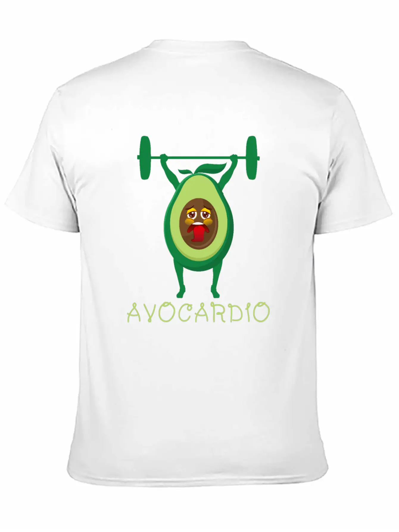 Avocado Avocardio Keto Diet Gym Fitness Comfortable Minimalist Graphic Tee – Summer Style Essential