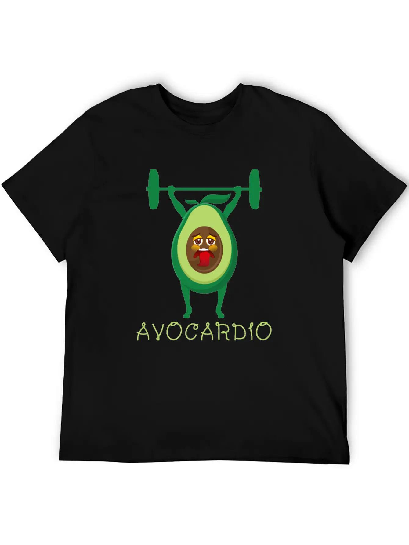 Avocado Avocardio Keto Diet Gym Fitness Comfortable Minimalist Graphic Tee – Summer Style Essential