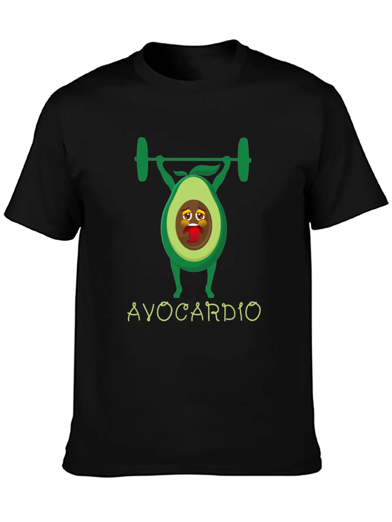 Avocado Avocardio Keto Diet Gym Fitness Comfortable Minimalist Graphic Tee – Summer Style Essential