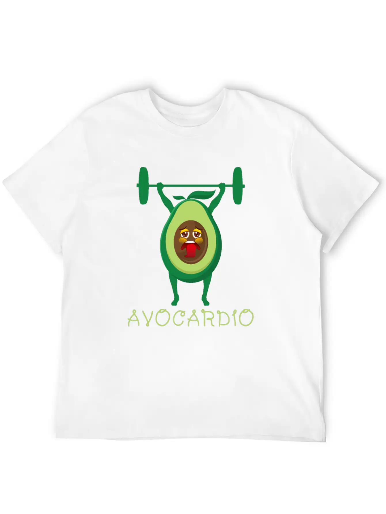 Avocado Avocardio Keto Diet Gym Fitness Comfortable Minimalist Graphic Tee – Summer Style Essential